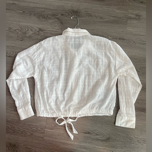 Young Fabulous & Broke White Button-Down Shirt small - Picture 9 of 9